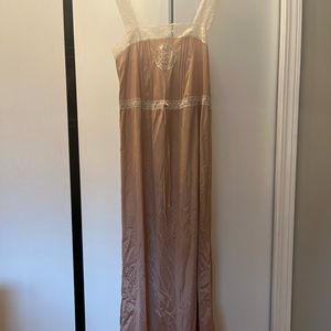 Vintage Silk Slip Dress- Small
